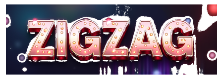zigzag slot logo